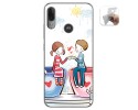 Funda Gel Tpu para Motorola Moto E6 Plus diseño Café Dibujos
