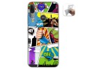 Funda Gel Tpu para Motorola Moto E6 Plus diseño Comic Dibujos