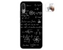 Funda Gel Tpu para Motorola Moto E6 Plus diseño Formulas Dibujos