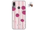 Funda Gel Tpu para Motorola Moto E6 Plus diseño Flores Vintage Dibujos