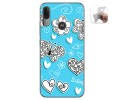 Funda Gel Tpu para Motorola Moto E6 Plus diseño Mariposas Dibujos