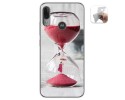 Funda Gel Tpu para Motorola Moto E6 Plus diseño Reloj Dibujos