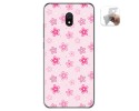 Funda Gel Tpu para Xiaomi Redmi 8A diseño Flores Dibujos