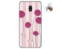 Funda Gel Tpu para Xiaomi Redmi 8A diseño Flores Vintage Dibujos