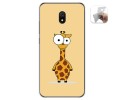 Funda Gel Tpu para Xiaomi Redmi 8A diseño Jirafa Dibujos