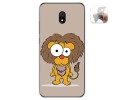 Funda Gel Tpu para Xiaomi Redmi 8A diseño Leon Dibujos
