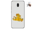 Funda Gel Tpu para Xiaomi Redmi 8A diseño Leones Dibujos