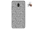 Funda Gel Tpu para Xiaomi Redmi 8A diseño Letras Dibujos
