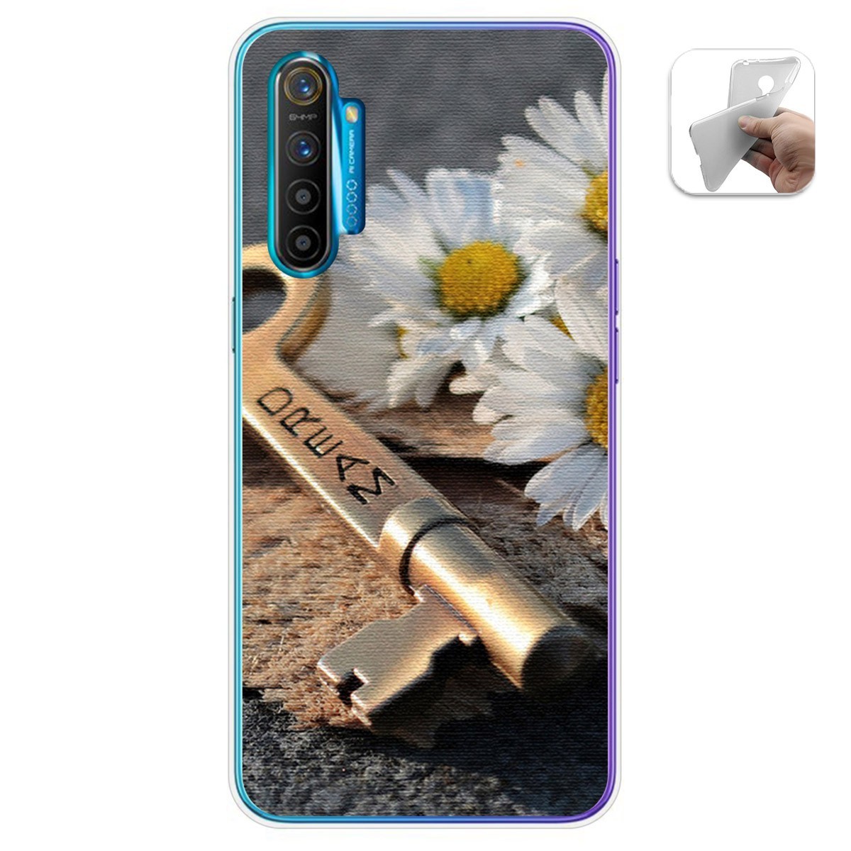 Funda Gel Tpu para Realme X2 diseño Dream Dibujos