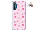 Funda Gel Tpu para Realme X2 diseño Flores Dibujos