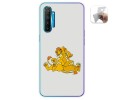 Funda Gel Tpu para Realme X2 diseño Leones Dibujos