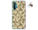 Funda Gel Tpu para Realme X2 diseño Sand Camuflaje Dibujos
