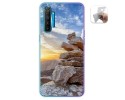 Funda Gel Tpu para Realme X2 diseño Sunset Dibujos