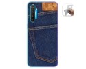 Funda Gel Tpu para Realme X2 diseño Vaquero Dibujos