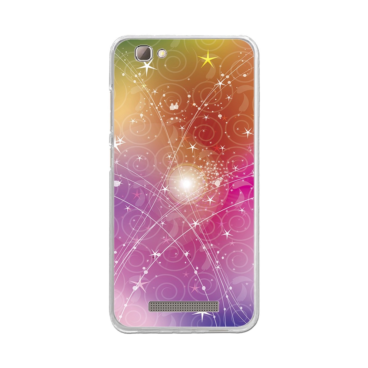Funda Gel Tpu para Zte Blade A610 / A612  Diseño Abstracto Dibujos