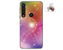 Funda Gel Tpu para Motorola One Macro diseño Abstracto Dibujos