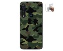Funda Gel Tpu para Motorola One Macro diseño Camuflaje Dibujos