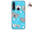 Funda Gel Tpu para Motorola One Macro diseño Mariposas Dibujos