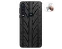 Funda Gel Tpu para Motorola One Macro diseño Neumatico Dibujos