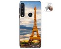 Funda Gel Tpu para Motorola One Macro diseño Paris Dibujos