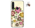 Funda Gel Tpu para Motorola One Macro diseño Primavera En Flor Dibujos