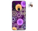 Funda Gel Tpu para Motorola One Macro diseño Radial Dibujos