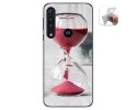 Funda Gel Tpu para Motorola One Macro diseño Reloj Dibujos
