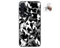 Funda Gel Tpu para Motorola One Macro diseño Snow Camuflaje Dibujos