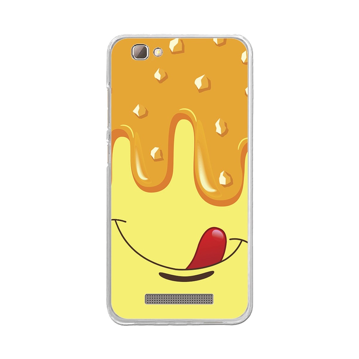 Funda Gel Tpu para Zte Blade A610 / A612  Diseño Helado Vainilla Dibujos