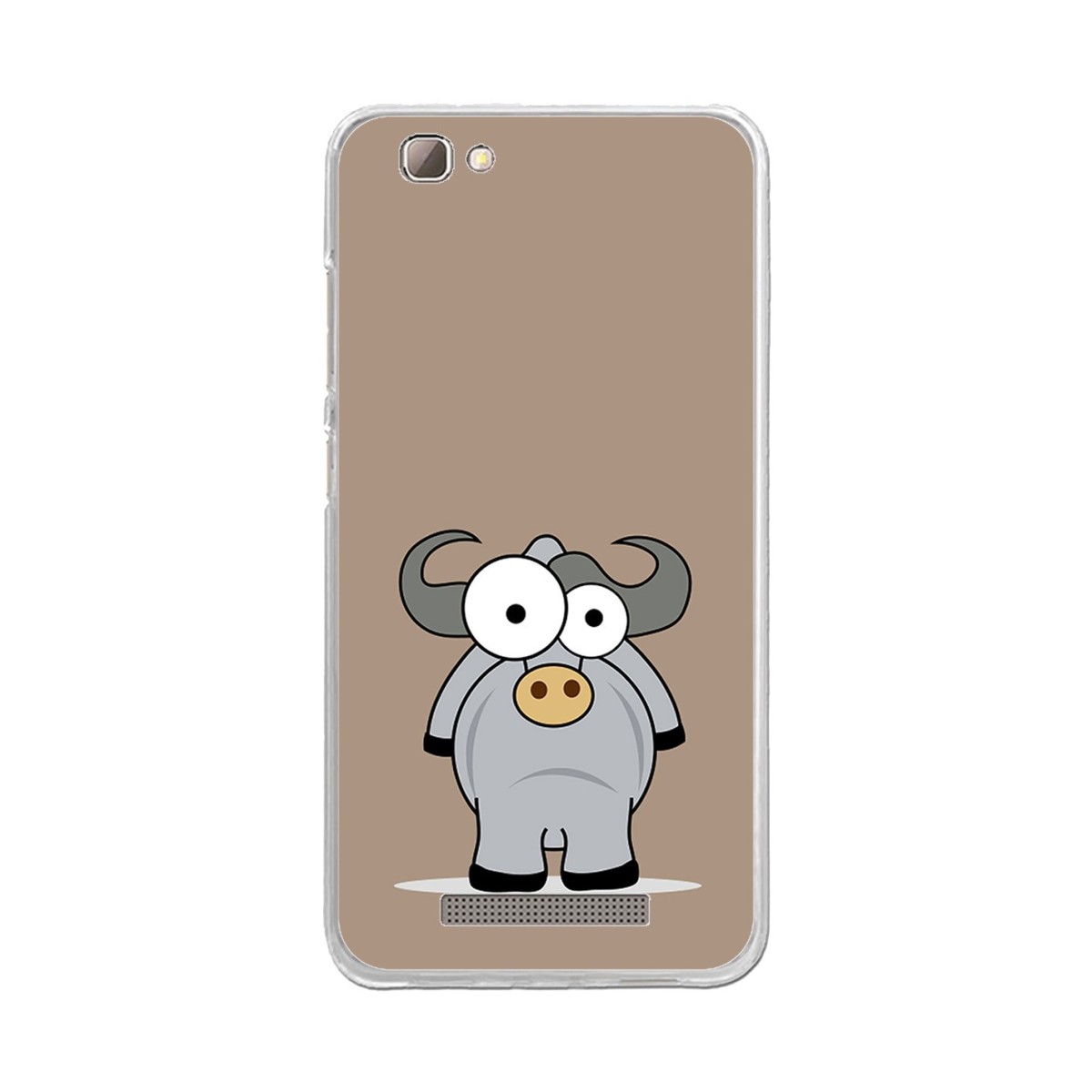 Funda Gel Tpu para Zte Blade A610 / A612  Diseño Toro Dibujos