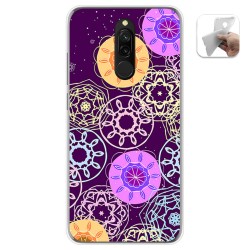 Funda Gel Tpu para Xiaomi Redmi 8 diseño Radial Dibujos