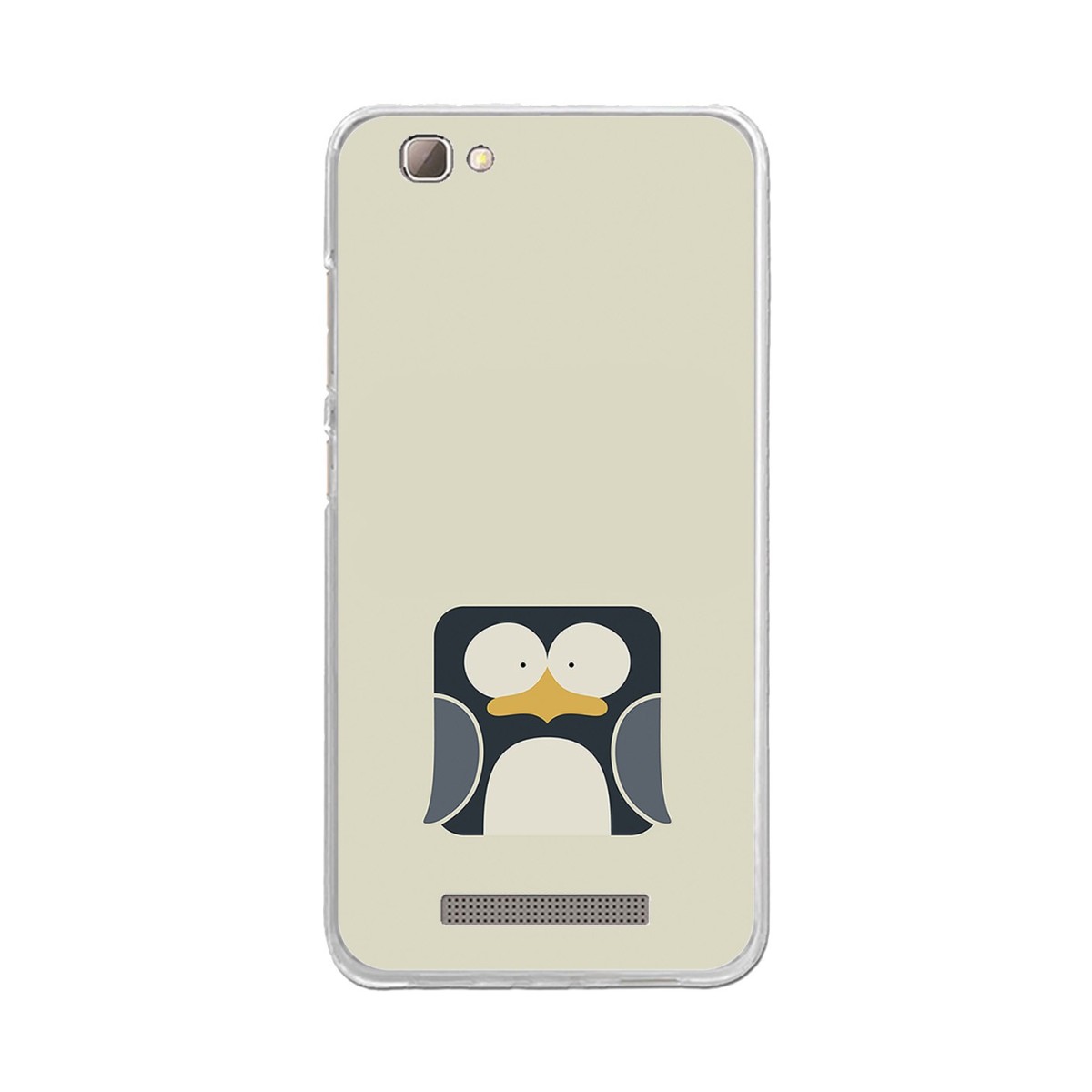 Funda Gel Tpu para Zte Blade A610 / A612  Diseño Pingüino Dibujos