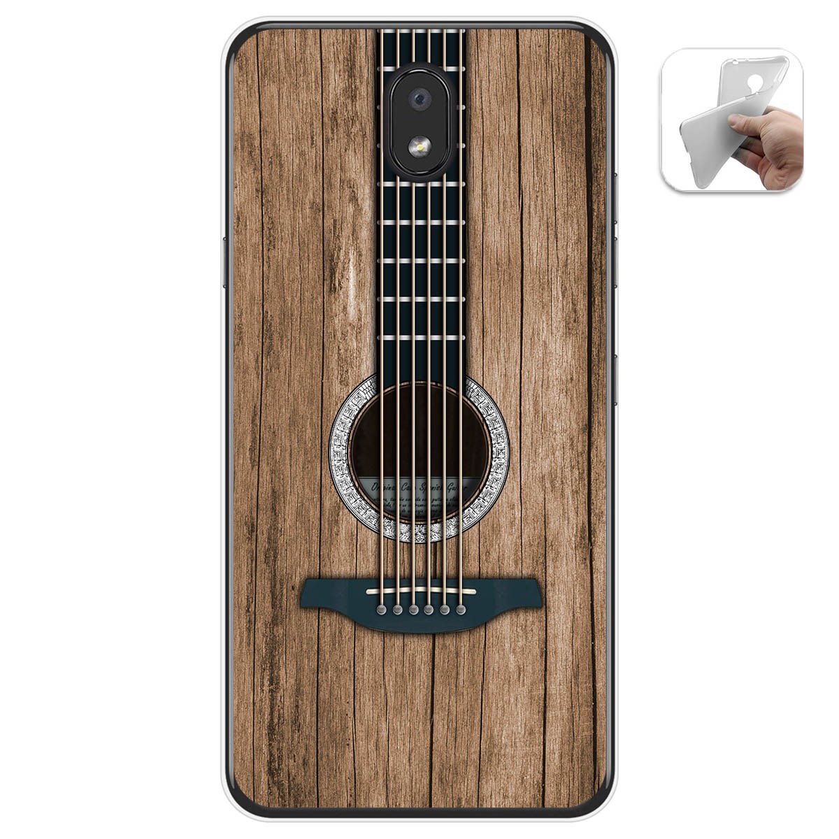 Funda Gel Tpu para Lg K30 diseño Madera 11 Dibujos