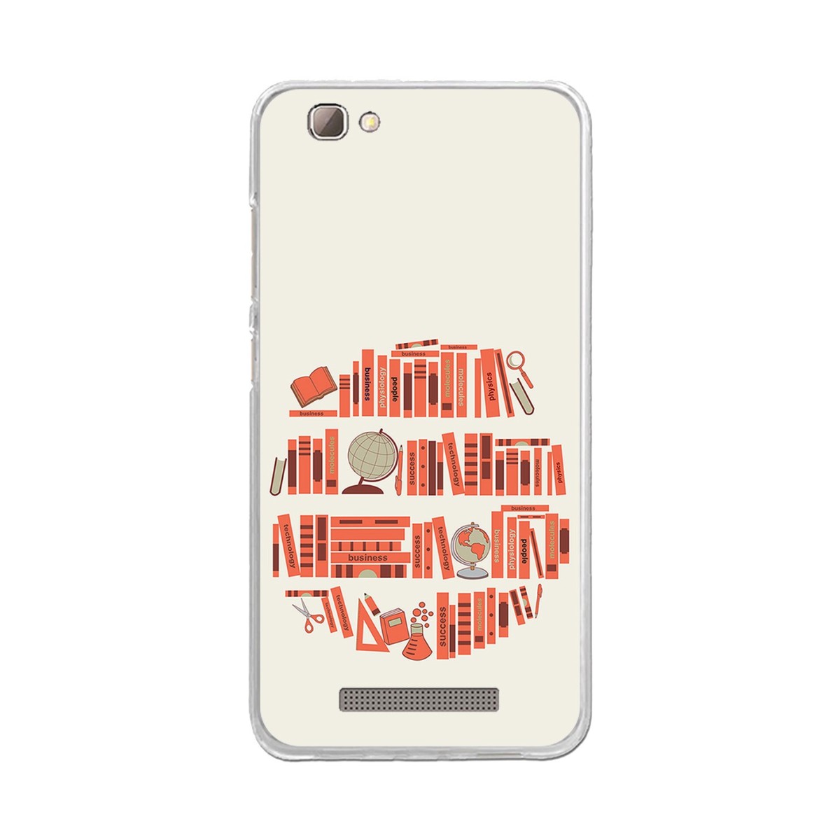 Funda Gel Tpu para Zte Blade A610 / A612  Diseño Mundo-Libro Dibujos