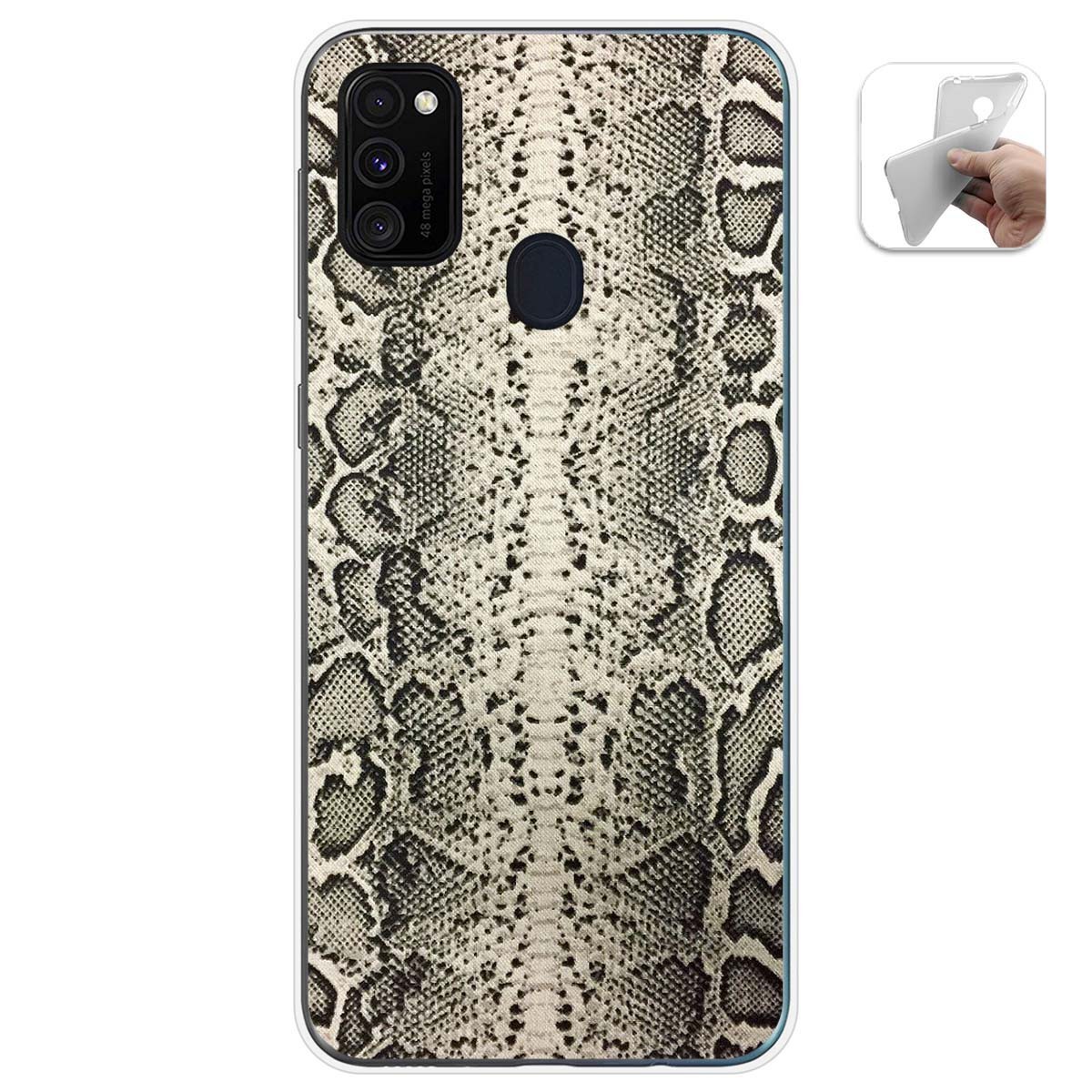 Funda Gel Tpu para Samsung Galaxy M30s / M21 diseño Animal 01 Dibujos