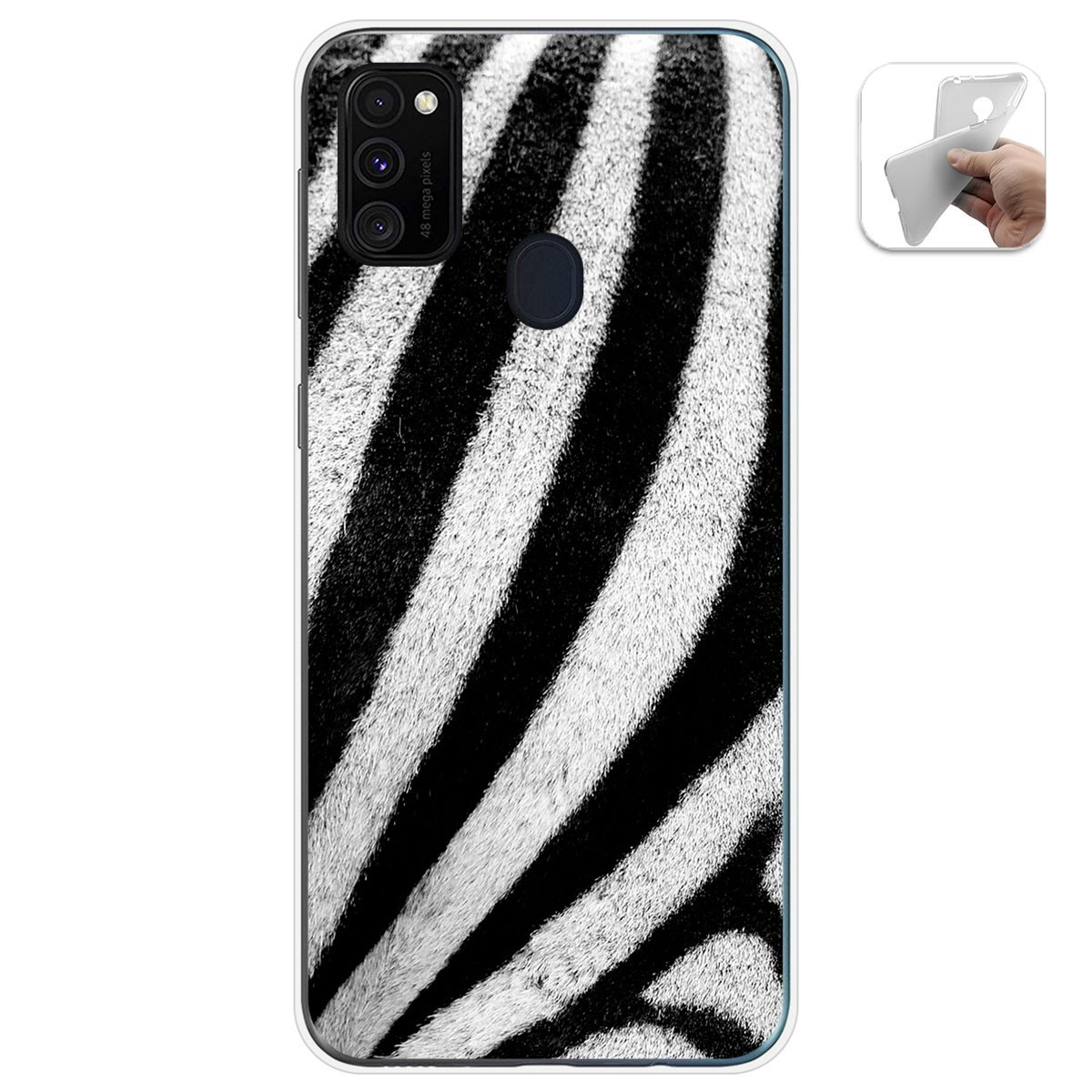Funda Gel Tpu para Samsung Galaxy M30s / M21 diseño Animal 02 Dibujos