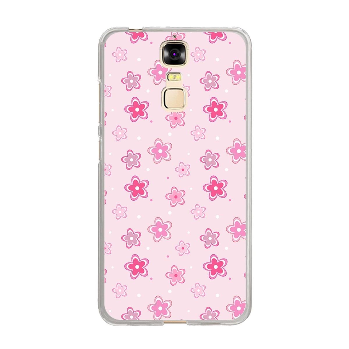 Funda Gel Tpu para Zte Blade A610 Plus  Diseño Flores Dibujos