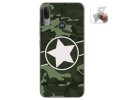 Funda Gel Tpu para Motorola Moto E6 Plus diseño Camuflaje 01 Dibujos