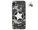 Funda Gel Tpu para Motorola Moto E6 Plus diseño Camuflaje 02 Dibujos