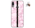 Funda Gel Tpu para Motorola Moto E6 Plus diseño Mármol 04 Dibujos