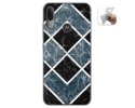 Funda Gel Tpu para Motorola Moto E6 Plus diseño Mármol 06 Dibujos