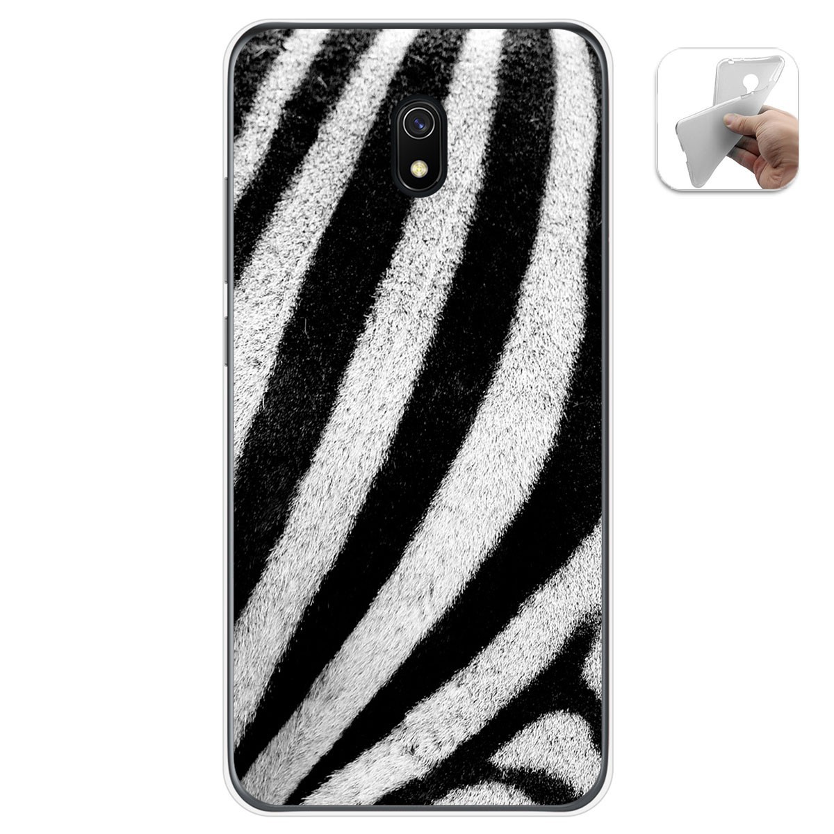 Funda Gel Tpu para Xiaomi Redmi 8A diseño Animal 02 Dibujos