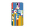 Funda Gel Tpu para Zte Blade A610 Plus  Diseño Apps Dibujos