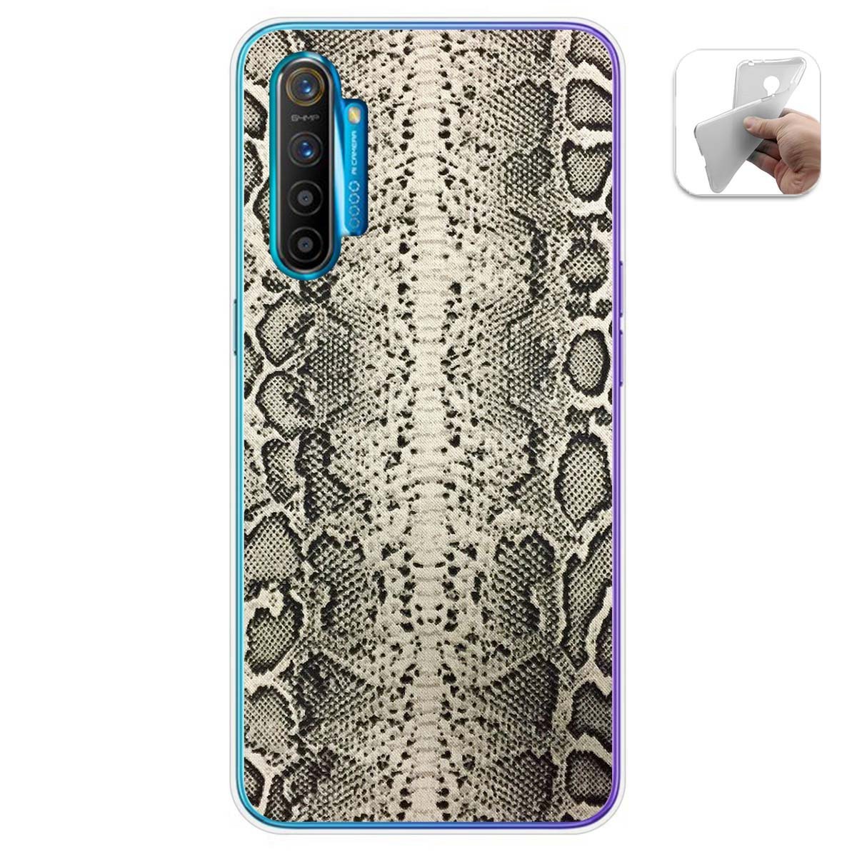 Funda Gel Tpu para Realme X2 diseño Animal 01 Dibujos