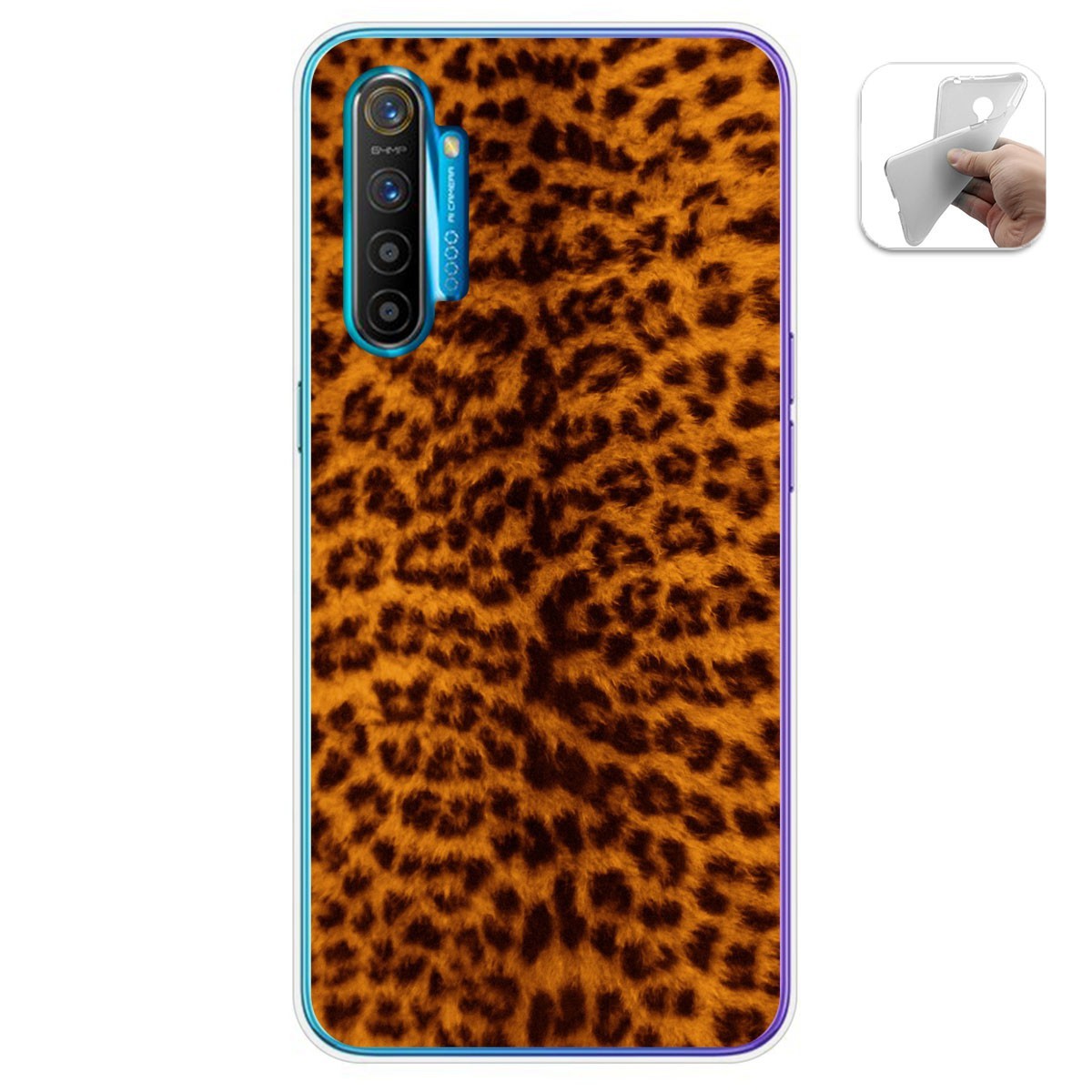 Funda Gel Tpu para Realme X2 diseño Animal 03 Dibujos