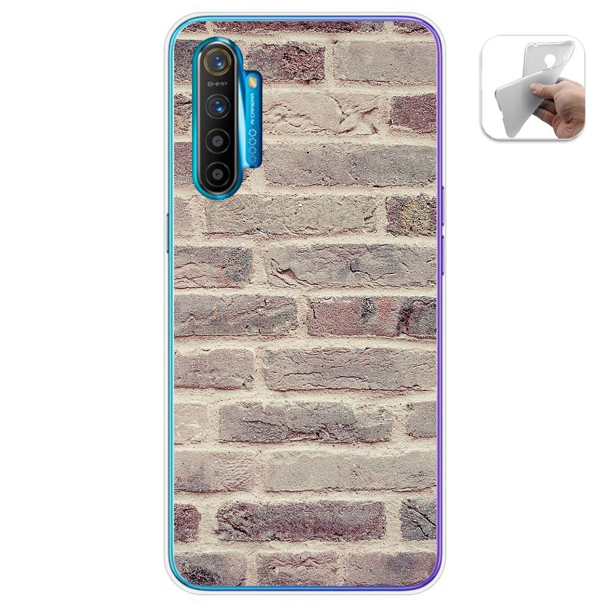 Funda Gel Tpu para Realme X2 diseño Ladrillo 01 Dibujos