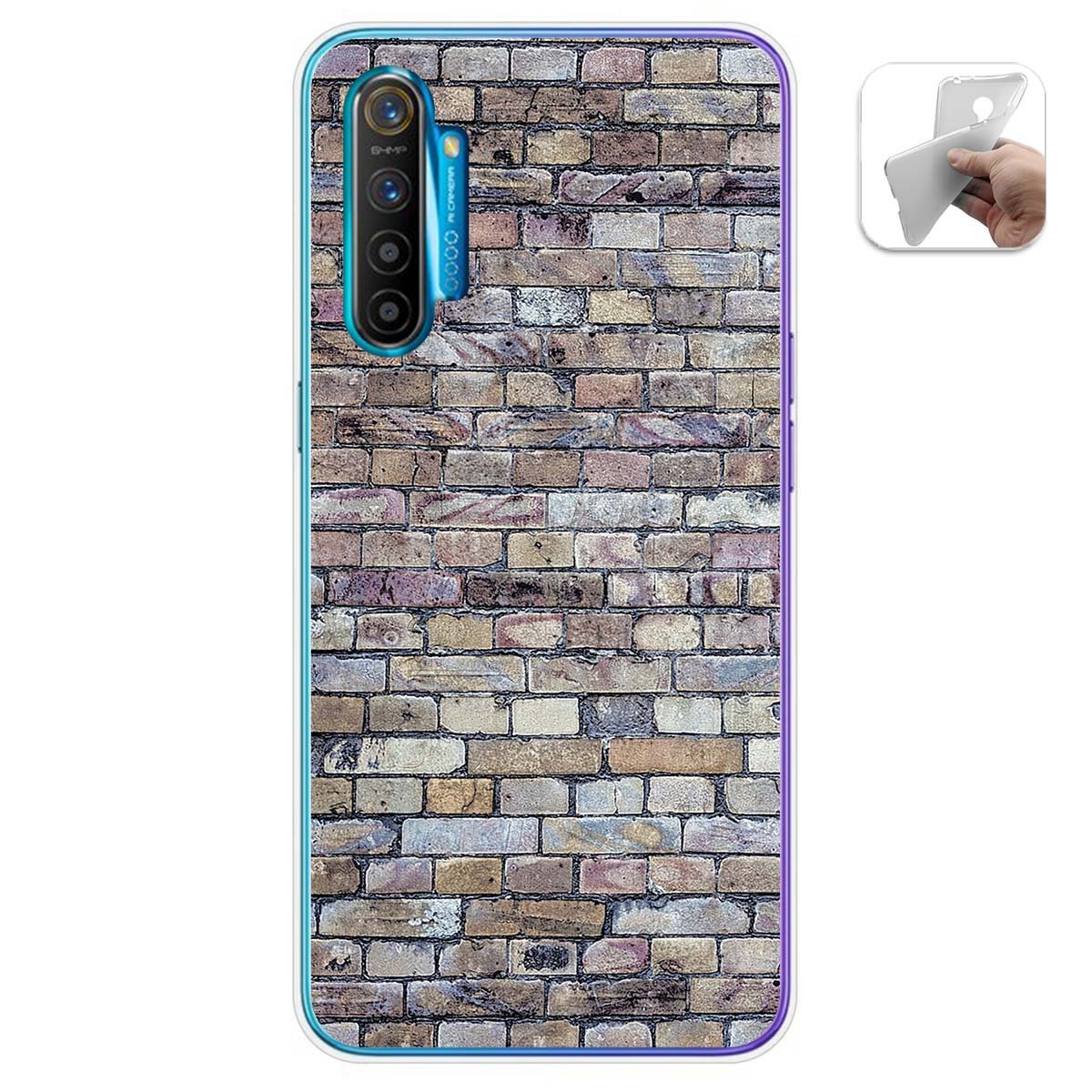 Funda Gel Tpu para Realme X2 diseño Ladrillo 02 Dibujos