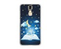 Funda Gel Tpu para Zte Blade A610 Plus  Diseño Libro-Cuentos Dibujos