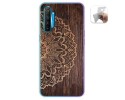 Funda Gel Tpu para Realme X2 diseño Madera 06 Dibujos
