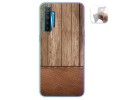 Funda Gel Tpu para Realme X2 diseño Madera 09 Dibujos
